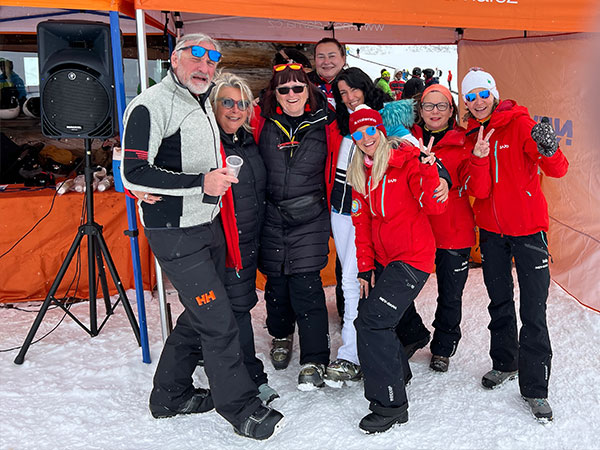 Snow volleyball w Santa Caterina