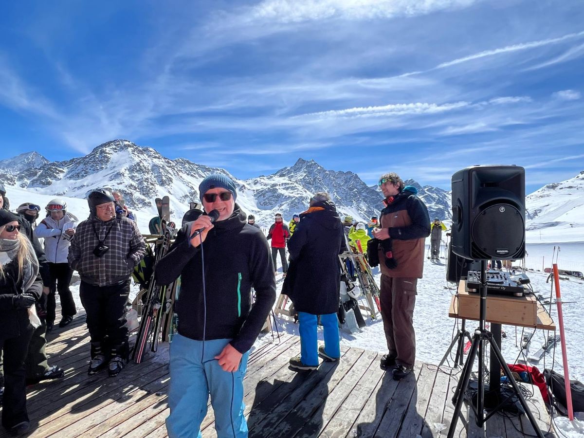 Snow volleyball w Santa Caterina