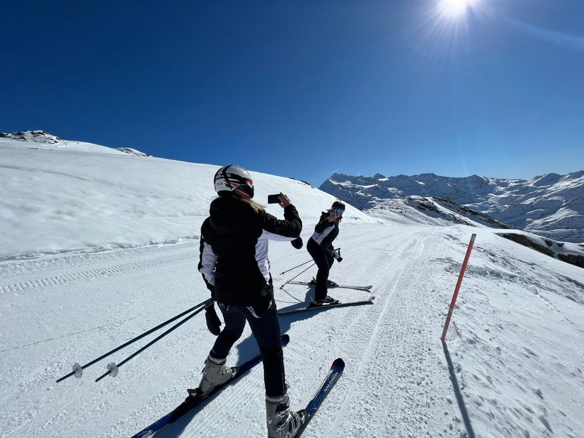 Snow volleyball w Santa Caterina