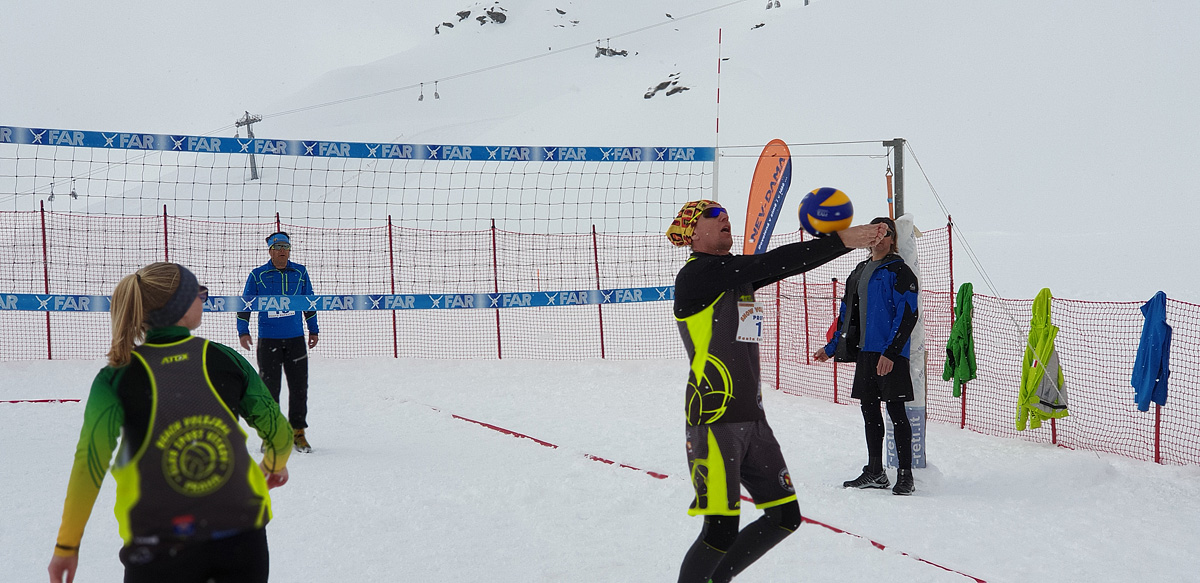 Snow Volleyball